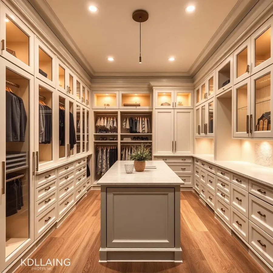 Walk-in closet
